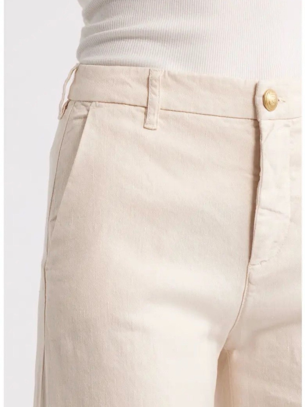 Kobi Halperin Pants Size 6 Hope Cropped Wide Leg